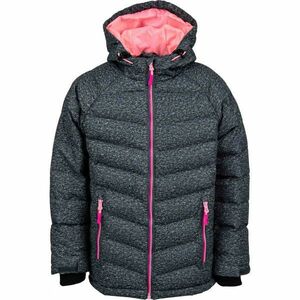 Lewro SHELBY Dětská zimní bunda, tmavě šedá, velikost 152-158 obraz