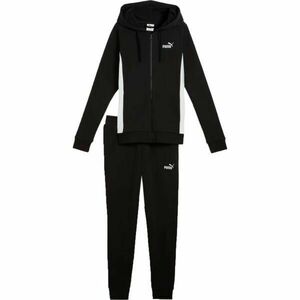 Puma HOODED SWEAT SUIT TR Dámská souprava, černá, velikost obraz