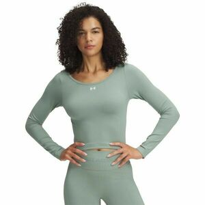 Under Armour TRAIN SEAMLESS LS Dámské tričko, světle zelená, velikost obraz