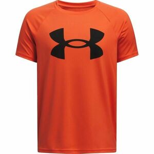 Under Armour TECH BIG LOGO Chlapecké triko, oranžová, velikost L obraz