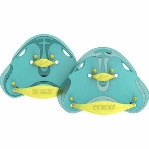 Speedo BIOFUSE FINGER PADDLE AU Univerzální plavecké packy, tyrkysová, velikost obraz