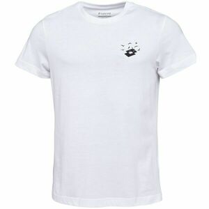 Lotto LOGO FLY TEE Pánské triko, bílá, velikost obraz