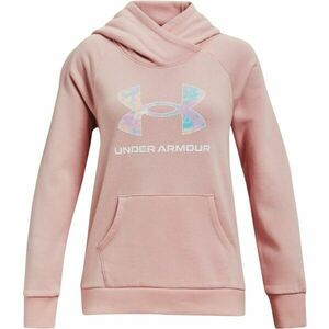 Under Armour RIVAL Dívčí mikina, lososová, velikost obraz