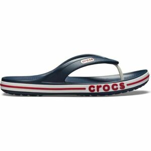 Crocs BAYABAND FLIP Unisex žabky, tmavě modrá, velikost 36/37 obraz