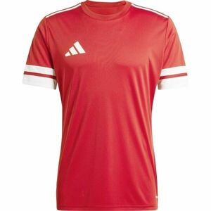 adidas SQUADRA 25 JERSEY Pánský dres, červená, velikost obraz