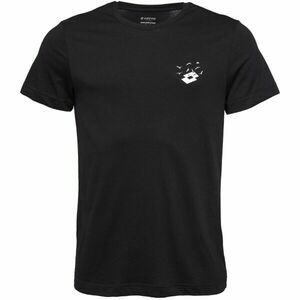 Lotto LOGO FLY TEE Pánské triko, černá, velikost obraz