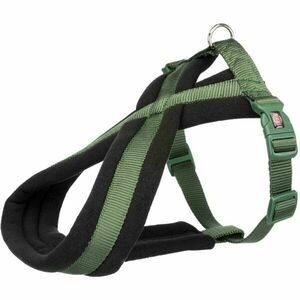 TRIXIE PREMIUM HARNESS M-L Postroj, tmavě zelená, velikost obraz