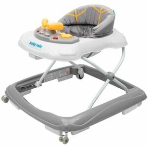 BABY MIX CHODÍTKO Dětské chodítko s volantem, šedá, velikost obraz