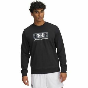 Under Armour RIVAL LOGO CREW Pánská mikina, černá, velikost obraz