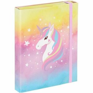 BAAGL RAINBOW UNICORN Desky na školní sešity A5, mix, velikost obraz