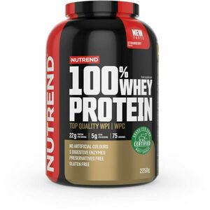 Nutrend 100% WHEY PROTEIN 2250 G JAHODA Protein, , velikost obraz