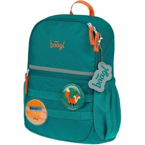 BAAGL BUDDY LIŠKA Dětský batoh, zelená, velikost obraz