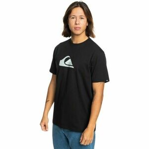 Quiksilver COMP LOGO Pánské triko, černá, velikost obraz