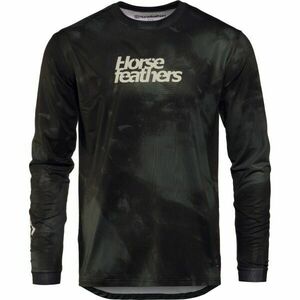 Horsefeathers QUANTUM LS Pánský cyklodres, tmavě šedá, velikost obraz