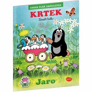 ELLA & MAX KRTEK A JARO Kniha samolepek, mix, velikost obraz