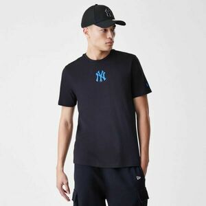 New Era NEW YORK YANKEES MLB LOGO Pánské triko, černá, velikost obraz