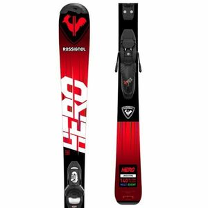 Rossignol HERO JR KID-X + KID 4 GW B76 Juniorské sjezdové lyže, červená, velikost obraz