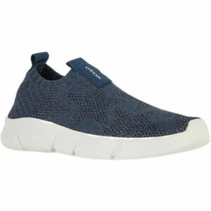 Geox J ARIL Dívčí slip-on tenisky, tmavě modrá, velikost obraz