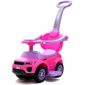 BABY MIX SUV 3v1 Dětské odrážedlo s vodící tyčí, růžová, velikost obraz