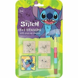Disney LILO & STITCH Razítka 3+1, mix, velikost obraz