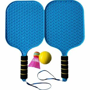 ADAR SET OF RACKETS WITH BALL AND SHUTTLECOCK Rakety s míčkem a košíčkem, modrá, velikost obraz