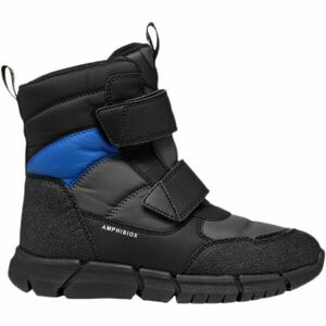 Geox J FLEXYPER B ABX Chlapecká kotníková obuv, černá, velikost obraz