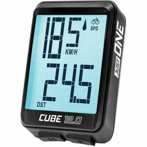 One CUBE 12.0 ATS Bezdrátový tachometr, černá, velikost obraz