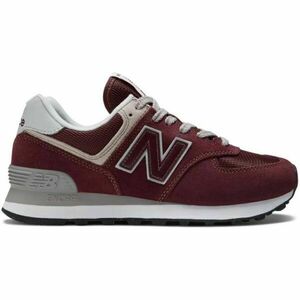 New Balance WL574EVM Dámská volnočasová obuv, vínová, velikost 40 obraz
