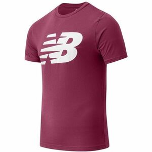New Balance CLASSIC NB TEE Pánské triko, vínová, velikost obraz