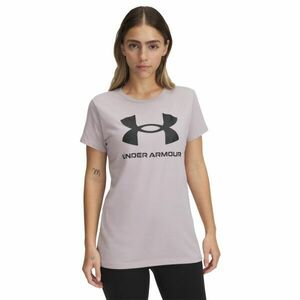Under Armour LIVE SPORTSTYLE GRAPHIC SS Dámské triko, šedá, velikost obraz