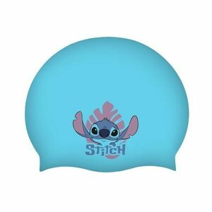 Disney STITCH Plavecká čepice pro děti, světle modrá, velikost obraz