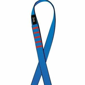 BEAL ŠITÁ SMYCE PLOCHÁ 18 MM 60 CM Šitá smyce, modrá, velikost obraz