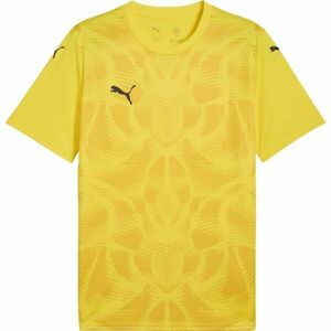 Puma TEAMULTIMATE JERSEY Pánský fotbalový dres, žlutá, velikost obraz