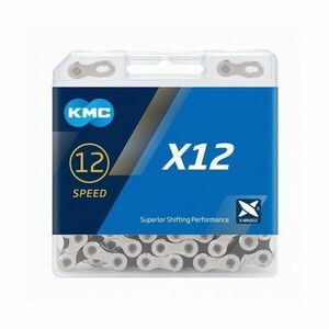 KMC X12 Řetěz, stříbrná, velikost obraz