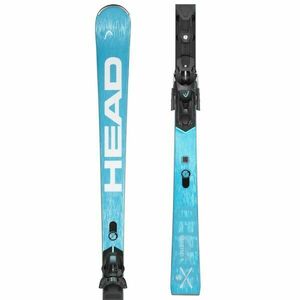 Head WC REBELS E-SPEED PRO + FF 11 GW Sjezdové lyže, tyrkysová, velikost obraz