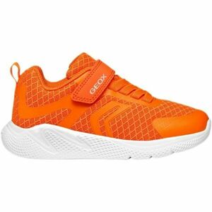 Geox J SPRINTYE Chlapecké volnočasové boty, oranžová, velikost obraz