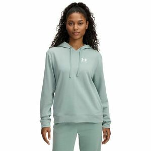 Under Armour RIVAL TERRY HOODIE Dámská mikina, světle zelená, velikost S obraz