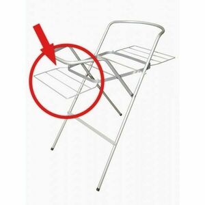 TEGA DRYING RACK Sušák k držáku na vaničku, bílá, velikost obraz