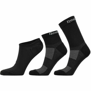 Reebok TE ALL PURPOSE SOCK 3P Ponožky, černá, velikost obraz