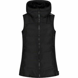 CMP WOMAN VEST FIX HOOD Dámská zateplená vesta, černá, velikost obraz