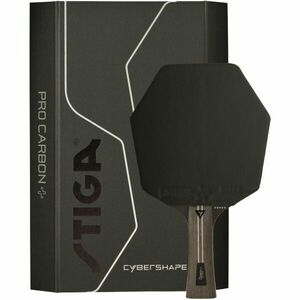 Stiga CYBERSHAPE PRO CARBON 5-STAR Ping pongová pálka, černá, velikost obraz
