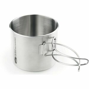 GSI Outdoors GLACIER STAINLESS BOTTLE CUP/POT Hrnek z nerezu, stříbrná, velikost obraz