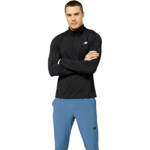 New Balance ACCELERATE SHORT SLEEVE Pánská mikina, černá, velikost obraz
