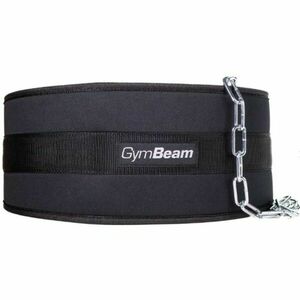 GymBeam DIP BELT Opasek na závaží, černá, velikost obraz