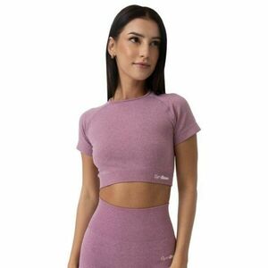 GymBeam FLO Dámský crop top, fialová, velikost obraz