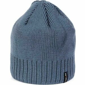 Finmark WINTER HAT Pánská zimní pletená čepice, modrá, velikost UNI obraz
