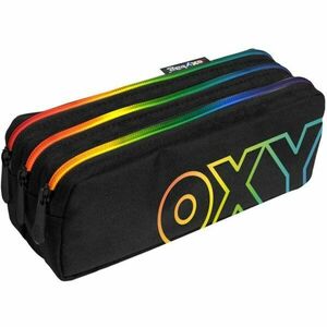 Oxybag ETURE 3ZIPY OMBRE Pouzdro pro školáky, černá, velikost obraz