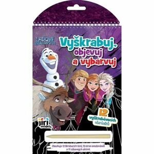 Disney LEDOVÉ KRÁLOVSTVÍ Vyškrabování, mix, velikost obraz