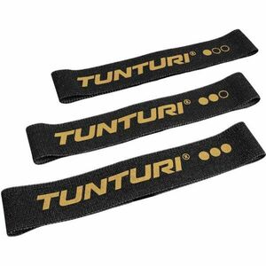 Tunturi CENTURI Set textilních gum, černá, velikost obraz