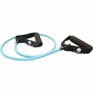 SVELTUS FITNESS POWER TUBE STRONG Expandér s úchyty, světle modrá, velikost obraz